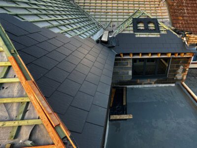 Slate roof repair Chertsey